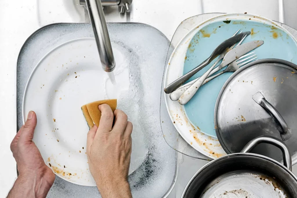 Dishwashing is crucial in modern kitchens