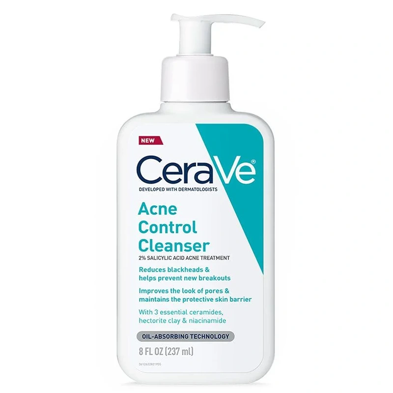 Cerave 2 Salicylic Acid Acne Control Cleanser Treatment